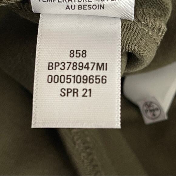 NWT NEW Nordstrom BP Classic High Rise Leggings In Olive Sarma Medium - Picture 8 of 8